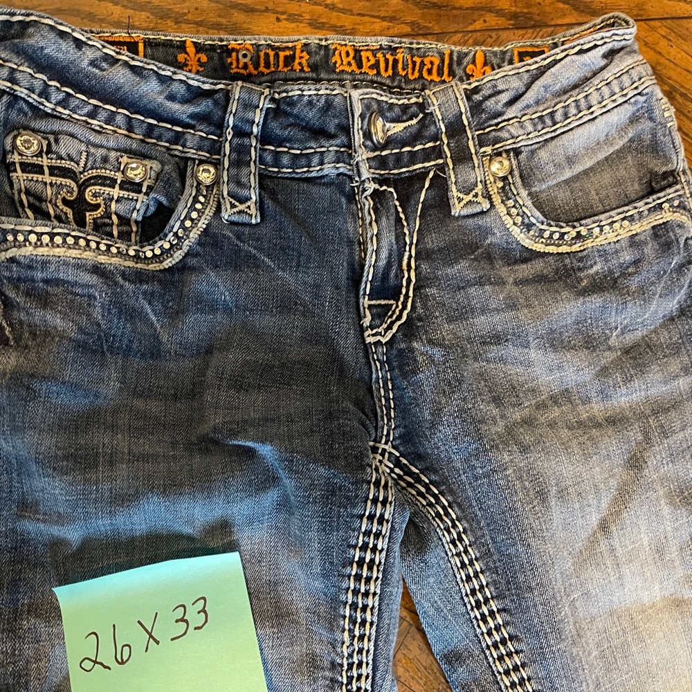 Rock Revival jeans. Embellished